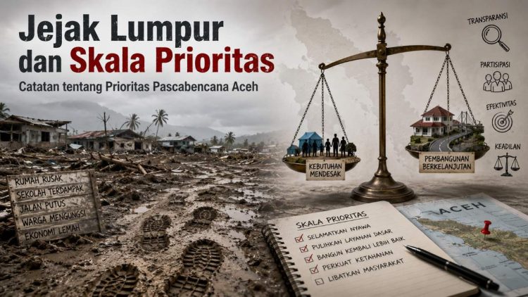 Jejak Lumpur dan Skala Prioritas: Catatan tentang Prioritas Pascabencana Aceh