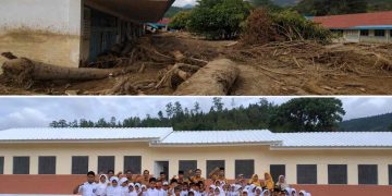 Kabar Baik dari Aceh Tengah, Siswa SDN 10 Linge Mulai Belajar di Ruang Kelas Darurat