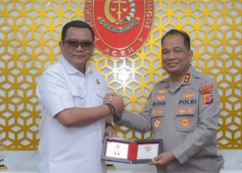 Kapolda Aceh yang Baru Sambangi Kejati Aceh, Perkuat Sinergi Penegakan Hukum