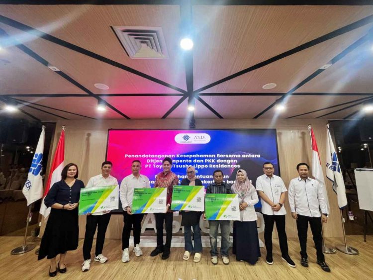 Kemnaker Gandeng Dunia Usaha, 100 Tenaga Kerja Mandiri Dapat BPJS Ketenagakerjaan