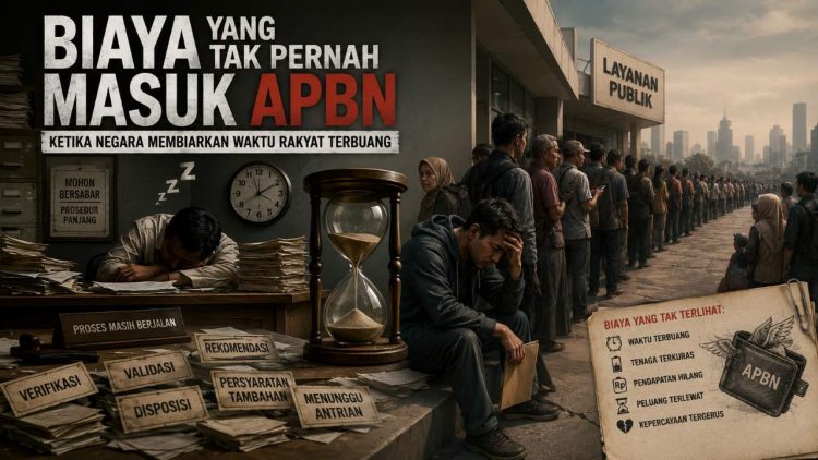 Biaya yang Tak Pernah Masuk APBN: Ketika Negara Membiarkan Waktu Rakyat Terbuang