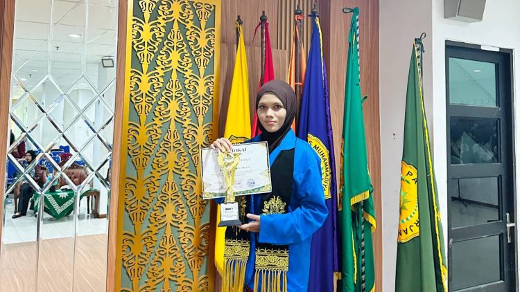 Mahasiswi Hafizah 30 Juz UIN Ar-Raniry Raih Juara 1 Orasi Tingkat Sumatera