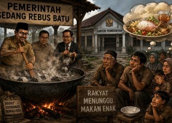 Pemerintah Sedang Rebus Batu, Rakyat Menunggu Makan Enak Analisis Postur Anggaran Terhadap Janji Visi & Program Muzakir Manaf-Fadhlullah
