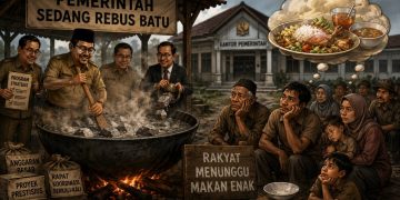 Pemerintah Sedang Rebus Batu, Rakyat Menunggu Makan Enak Analisis Postur Anggaran Terhadap Janji Visi & Program Muzakir Manaf-Fadhlullah