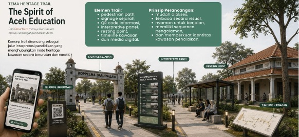 Jejak Pusaka (Heritage Trail) Sebagai Media Membaca Kembali Cita-Cita Darussalam