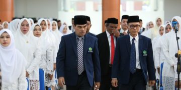 UIN Ar-Raniry Kukuhkan 1.488 Guru Profesional, Rektor AI Tak Akan Pernah Gantikan Sentuhan Guru