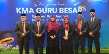 UIN Ar-Raniry Tambah 6 Guru Besar, Jumlah Profesor Kini Capai 66 Orang