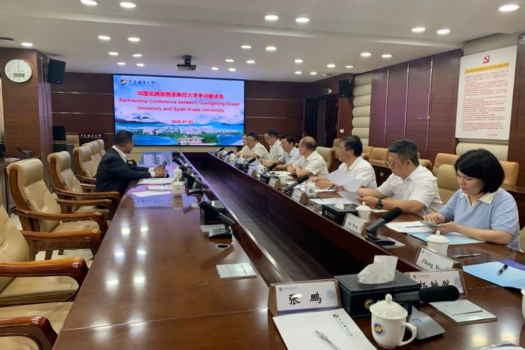 USK Gandeng Guangdong Ocean University Perkuat Riset AI dan Ilmu Kelautan
