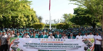USK Lepas 2.124 Mahasiswa KKN, Fokus Penguatan Kebencanaan dan Literasi