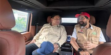 gubernur aceh muzakir manaf (mualem) bersama presiden prabowo