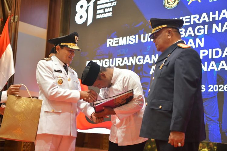 4.833 Narapidana di Aceh Terima Remisi HUT ke-81 RI, 25 Orang Langsung Bebas