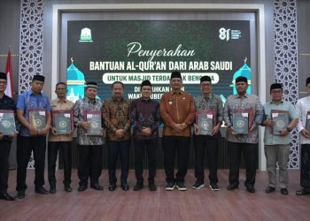 50.000 Al-Qur’an dari Arab Saudi Disalurkan untuk Masyarakat Aceh Pascabencana