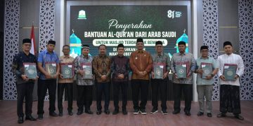 50.000 Al-Qur’an dari Arab Saudi Disalurkan untuk Masyarakat Aceh Pascabencana