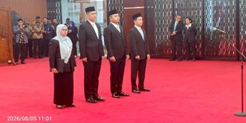 Bahlil Lantik Mawardi Nur sebagai Kepala BPMA, Pimpin Pengelolaan Migas Aceh