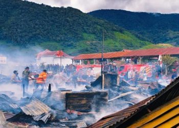 Kebakaran Hebat di Aceh Tengah, 96 Rumah Warga Hangus Terbakar