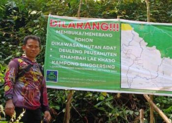 Kemenhut Bentuk Timdu, Hutan Adat Kampong Singgersing Selangkah Lagi Diakui Negara