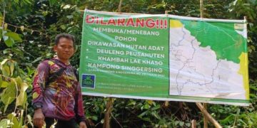 Kemenhut Bentuk Timdu, Hutan Adat Kampong Singgersing Selangkah Lagi Diakui Negara