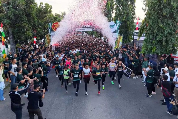 Lilawangsa Run 2026 Diikuti 1.700 Pelari Arwan Zeboa Juara, Pelari Kenya Runner-up