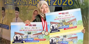 Mahasiswa USK Raih 3 Medali di Ajang Internasional, Angkat Isu Kesehatan Mental Pascabanjir
