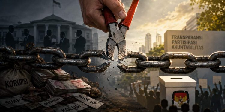 Memutus Mata Rantai Korupsi dari Hulu Demokrasi