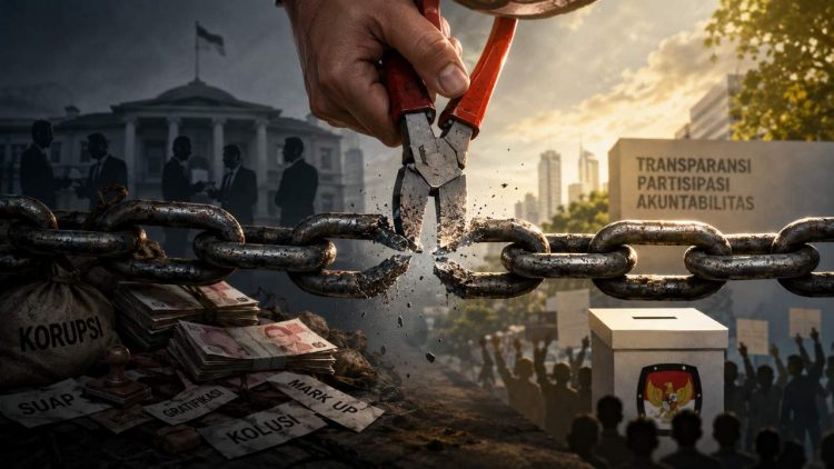 Memutus Mata Rantai Korupsi dari Hulu Demokrasi