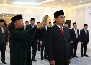 Prof Mujiburrahman Kembali Dilantik sebagai Rektor UIN Ar-Raniry Banda Aceh