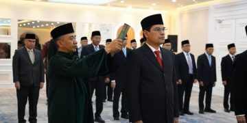 Prof Mujiburrahman Kembali Dilantik sebagai Rektor UIN Ar-Raniry Banda Aceh
