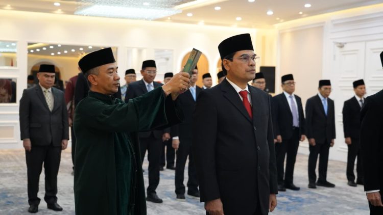 Prof Mujiburrahman Kembali Dilantik sebagai Rektor UIN Ar-Raniry Banda Aceh