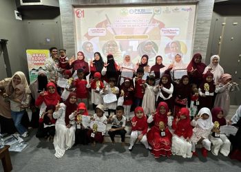 Puluhan Anak Aceh Berani Tampil Membaca Nyaring, Dorong Percaya Diri Sejak Dini