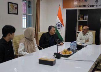 Staf Khusus Wali Nanggroe Aceh Bahas Konektivitas Sabang-Andaman dengan Konsul Jenderal India
