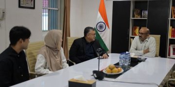 Staf Khusus Wali Nanggroe Aceh Bahas Konektivitas Sabang-Andaman dengan Konsul Jenderal India