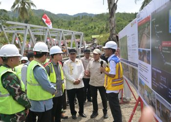 Wapres Gibran Tinjau Jembatan Lumut dan Kendawi di Aceh, Didampingi Wagub Fadhlullah