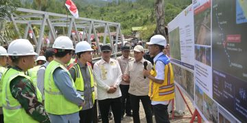 Wapres Gibran Tinjau Jembatan Lumut dan Kendawi di Aceh, Didampingi Wagub Fadhlullah