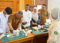 60 Mahasiswa Ilmu Perpustakaan UIN Ar-Raniry Praktik Restorasi Naskah Kuno di Museum Aceh