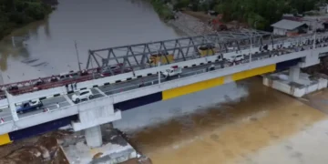 Jembatan Krueng Tingkeum Kutablang Dibuka Penuh