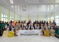 Dosen USK Latih 46 Siswa SMKN 3 Banda Aceh Produksi Ecoprint dari Daun dan Bunga
