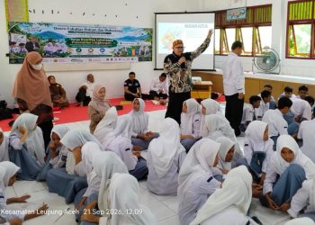 FH USK Mulai Pekan Pengabdian di Aceh Besar, Siswa Diajak Lindungi Hutan dan Tolak Narkoba
