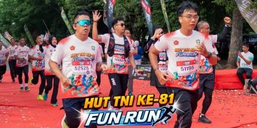 Semarak HUT ke-81 TNI di Banda Aceh, 2.500 Peserta Ikuti Fun Run 5K di Blang Padang