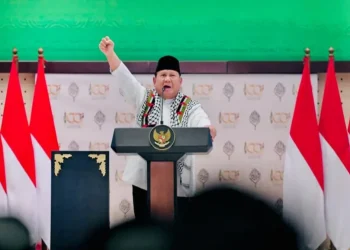 Teriakan Free Palestine Menggema di Resepsi 100 Tahun Gontor