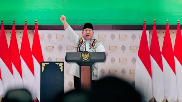 Teriakan Free Palestine Menggema di Resepsi 100 Tahun Gontor