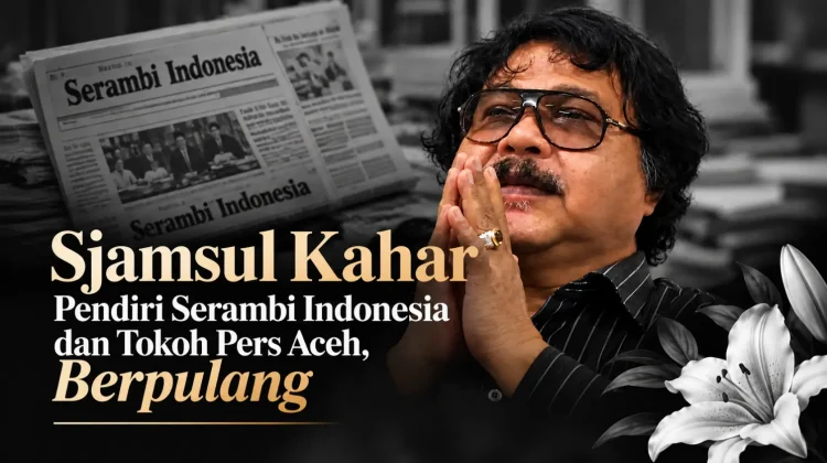 Tokoh Pers Aceh Sjamsul Kahar Meninggal Dunia, Mualem dan Dek Fadh Sampaikan Duka Cita