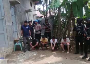 1,2 Ton Sabu-Sabu Cair Disita di Pidie, 11 Orang Ditangkap Termasuk 2 Warga Tiongkok