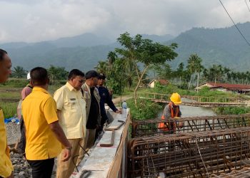 Jembatan Lawe Kisam Aceh Tenggara Target Selesai Desember