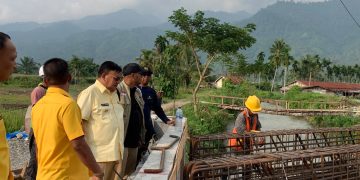 Jembatan Lawe Kisam Aceh Tenggara Target Selesai Desember