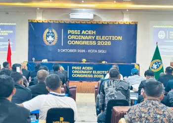 Kongres PSSI Aceh 2026 Resmi Dibuka di Sigli, Ketua Periode 2026-2030 Segera Dipilih