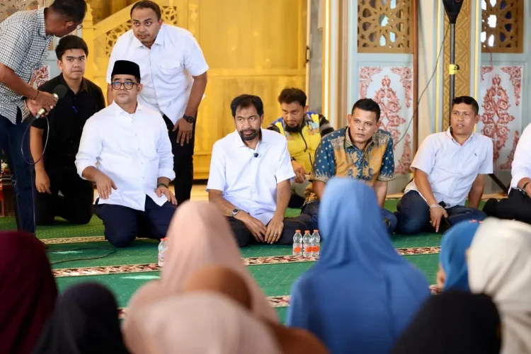 Mualem Minta Listrik Huntara Korban Banjir Aceh Tetap Menyala hingga Huntap Siap