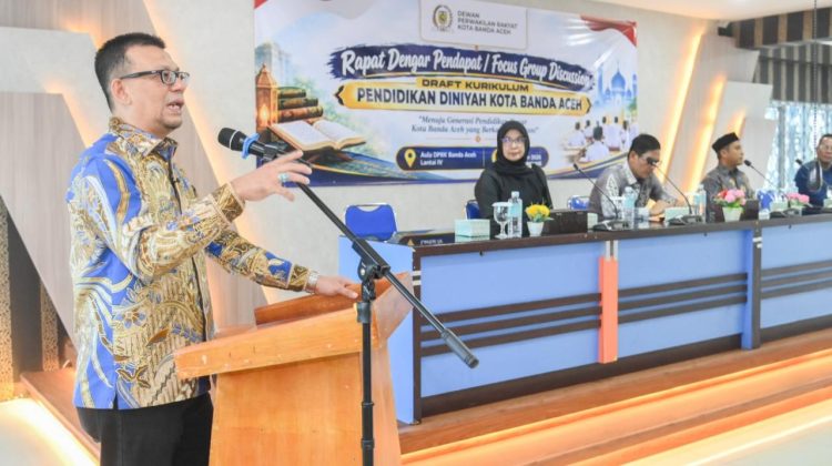 Musriadi Dorong Kurikulum Pendidikan Diniyah Banda Aceh