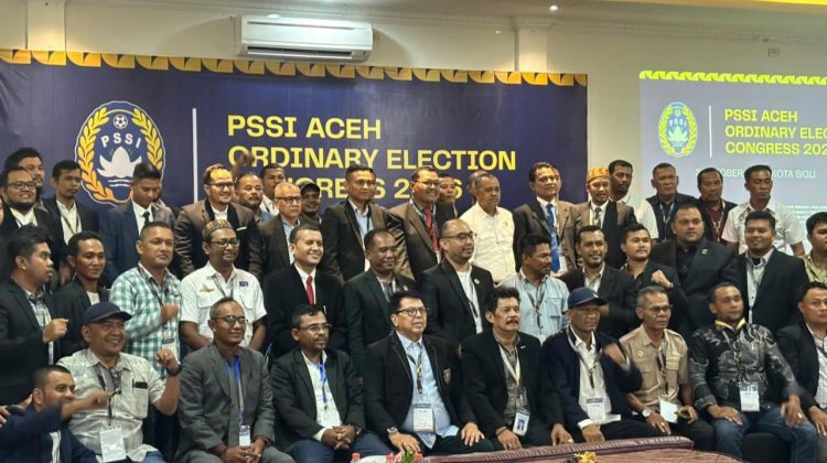 Nazir Adam Kembali Pimpin PSSI Aceh, Ini Pesannya Usai Kongres di Sigli