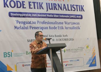 Pelatihan Kode Etik Jurnalistik AMSI Aceh