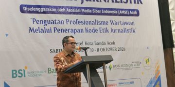 Pelatihan Kode Etik Jurnalistik AMSI Aceh